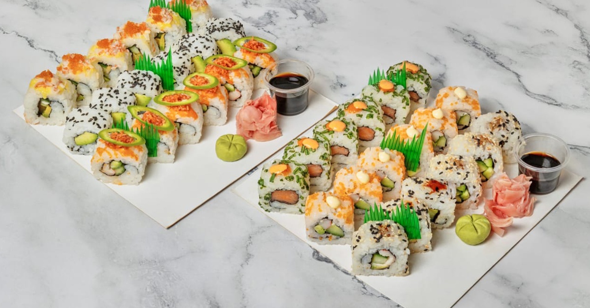 Buy Choice Of Any Sushi Roll With Soft Drink At Ichikura in Dubai | Dubai Trades Now at Special Price in DubaiTrades.com 2 Choice Of Any Sushi Roll With Soft Drink At Ichikura in Dubai | Dubai Trades Food, Grocery & Dining Shop Online at Special Price from Dubai Trades 2