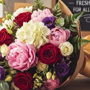 Handcrafted Rose Bouquets, 12 To 100 Roses Choice Of Color in Dubai | Dubai Trades Miscellaneous Shop Online at Special Price from Dubai Trades 2