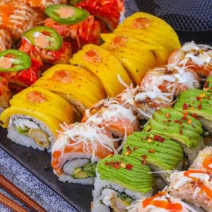 Satisfy Your Cravings With Unlimited Sushi For A Child Or 4 Adults in Dubai | Dubai Trades Food, Grocery & Dining Shop Online at Special Price from Dubai Trades