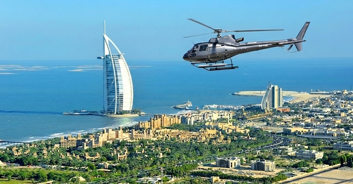 Buy Experience Dubais Skyline With Up To 30-minute Heli Ride in National Deal | Dubai Trades Now at Special Price in DubaiTrades.com 2 Experience Dubais Skyline With Up To 30-minute Heli Ride in National Deal | Dubai Trades Leisure Activities Shop Online at Special Price from Dubai Trades 2