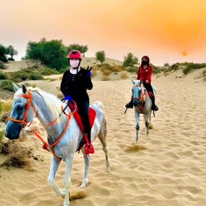 Enjoy Pony Hacking Or Horse Desert Hacking Experience in Dubai | Dubai Trades Leisure Activities Shop Online at Special Price from Dubai Trades