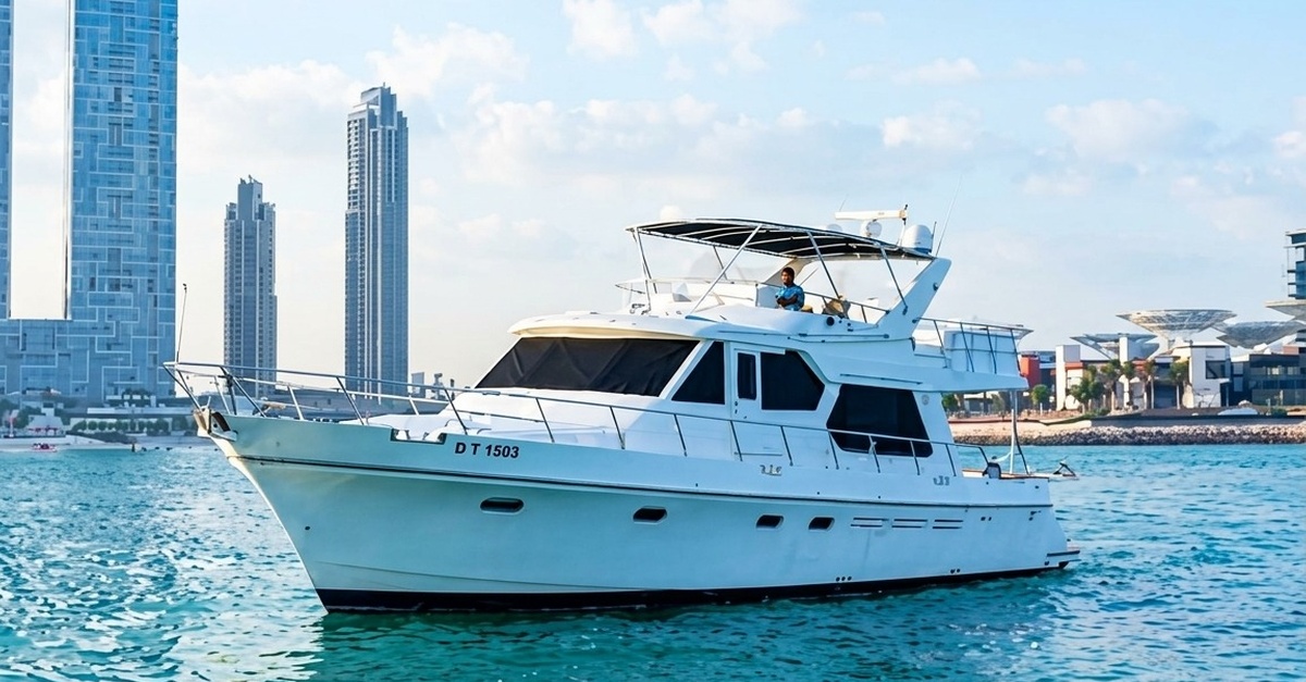 Buy One, Two Or Three-hour 65 Ft Luxury Yacht Experience For Up To 25 in Dubai | Dubai Trades Now at Special Price in DubaiTrades.com 2 One, Two Or Three-hour 65 Ft Luxury Yacht Experience For Up To 25 in Dubai | Dubai Trades Food, Grocery & Dining Shop Online at Special Price from Dubai Trades 2