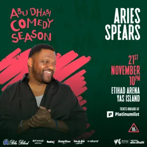 Aries Spears Live in Abu Dhabi – Shows and Theatrical Plays Shows and Theatrical Plays Shop Online at Special Price from Dubai Trades 2