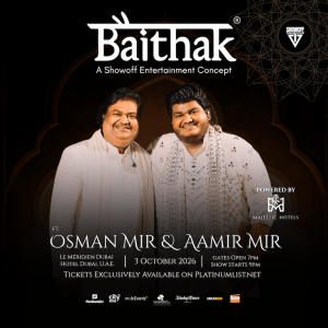 Baithak ft. Osman Mir & Aamir Mir – Concerts Concerts Shop Online at Special Price from Dubai Trades