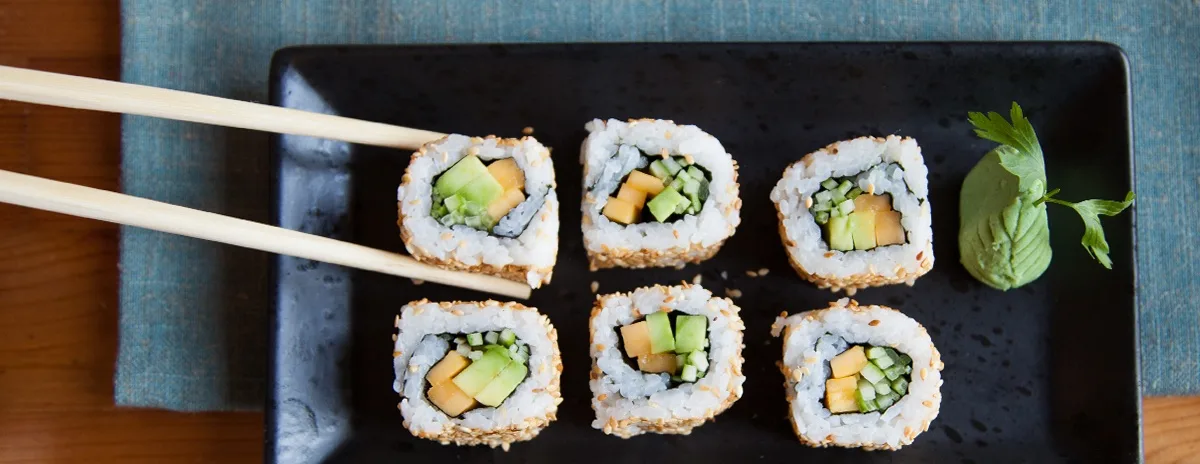 Buy Choice Of Any Sushi Roll With Soft Drink At Ichikura in Dubai | Dubai Trades Now at Special Price in DubaiTrades.com 4 Choice Of Any Sushi Roll With Soft Drink At Ichikura in Dubai | Dubai Trades Food, Grocery & Dining Shop Online at Special Price from Dubai Trades 4