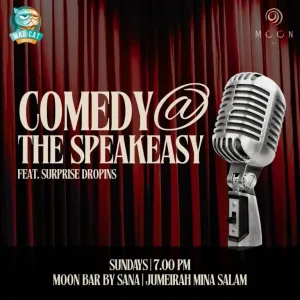 Comedy @ the Speakeasy – Madcat Comedy Show in Dubai – Comedy Events Comedy Events Shop Online at Special Price from Dubai Trades 2