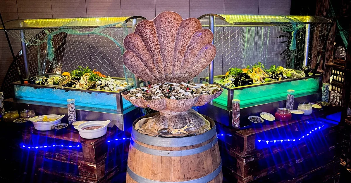 Buy Friday Seafood Night With Beverages For 1 Child Or 1-4 Adults in Abu Dhabi | Dubai Trades Now at Special Price in DubaiTrades.com 5 Friday Seafood Night With Beverages For 1 Child Or 1-4 Adults in Abu Dhabi | Dubai Trades Food, Grocery & Dining Shop Online at Special Price from Dubai Trades 5