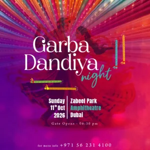 Garba Dandiya Night 2026 in Dubai – Desi Events Desi Events Shop Online at Special Price from Dubai Trades
