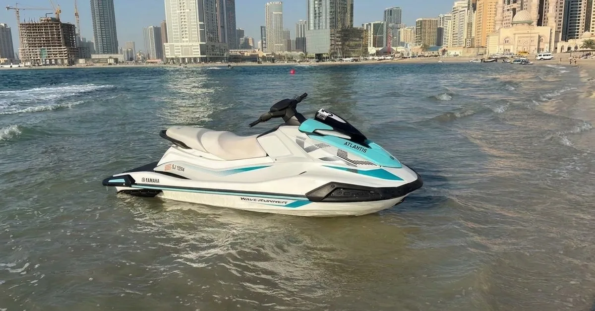Buy Get Adventurous With 45- Or 60-minute Jet Ski Rental (2024-2025 Model) in Sharjah & N. Emirates | Dubai Trades Now at Special Price in DubaiTrades.com 3 Get Adventurous With 45- Or 60-minute Jet Ski Rental (2024-2025 Model) in Sharjah & N. Emirates | Dubai Trades Travel, Activities & Events Shop Online at Special Price from Dubai Trades 3