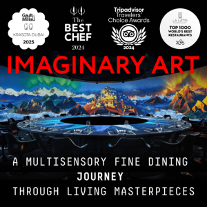 IMAGINARY ART Show in KRASOTA Restaurant – Dining Experiences Dining Experiences Shop Online at Special Price from Dubai Trades