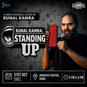 Kunal Kamra Live in Dubai – Comedy Events Comedy Events Shop Online at Special Price from Dubai Trades