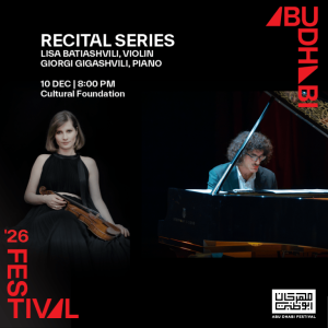 Lisa Batiashvili and Giorgi Gigashvili at Abu Dhabi Festival 2026 – Concerts Concerts Shop Online at Special Price from Dubai Trades