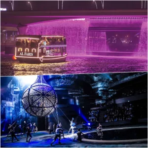 Luxury Canal Dhow Cruise with La Perle Show – Boat Tours and Cruises Boat Tours and Cruises Shop Online at Special Price from Dubai Trades