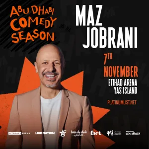 Maz Jobrani at Etihad Arena – Shows and Theatrical Plays Shows and Theatrical Plays Shop Online at Special Price from Dubai Trades 2