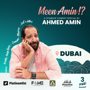 Meen Amin by Ahmed Amin Live at The Agenda in Dubai – Comedy Events Comedy Events Shop Online at Special Price from Dubai Trades