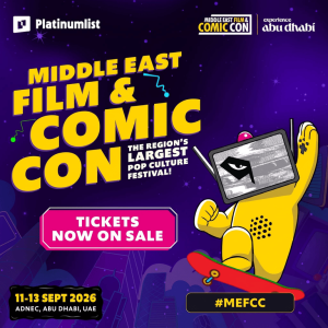 Middle East Film & Comic Con 2026 (MEFCC) in Abu Dhabi – Conventions Conventions Shop Online at Special Price from Dubai Trades 2