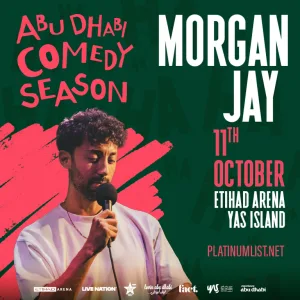 Morgan Jay – The Goofy Guy Tour in Abu Dhabi – Comedy Events Comedy Events Shop Online at Special Price from Dubai Trades