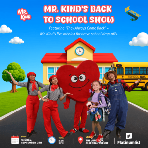 Mr. Kind’s Back-to-School Live Show at The Junction in Dubai – Shows and Theatrical Plays Shows and Theatrical Plays Shop Online at Special Price from Dubai Trades