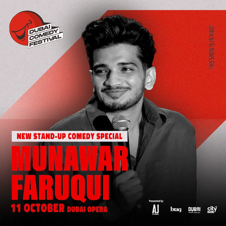 Buy Munawar Faruqui Live at Dubai Comedy Festival – Dubai Comedy Festival Now at Special Price in DubaiTrades.com 2 Munawar Faruqui Live at Dubai Comedy Festival – Dubai Comedy Festival Dubai Comedy Festival Shop Online at Special Price from Dubai Trades 2