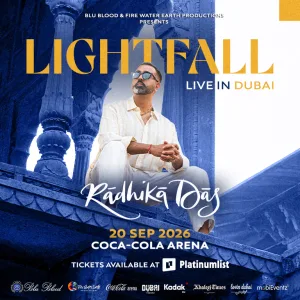 Radhika Das Lightfall Live in Dubai – Concerts Concerts Shop Online at Special Price from Dubai Trades