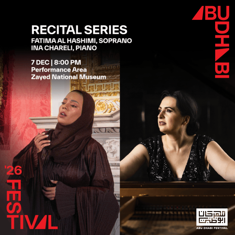 Buy Recital Series: Fatima Al Hashimi and Ina Chareli at Abu Dhabi Festival 2026 – Concerts Now at Special Price in DubaiTrades.com 2 Recital Series: Fatima Al Hashimi and Ina Chareli at Abu Dhabi Festival 2026 – Concerts Concerts Shop Online at Special Price from Dubai Trades 2