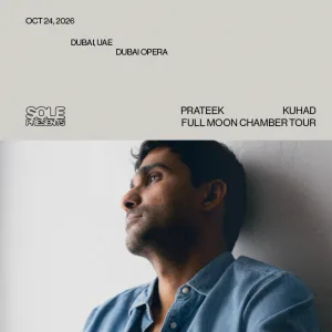 Sole Presents Prateek Kuhad | Full Moon Chamber Tour | Dubai – Concerts Concerts Shop Online at Special Price from Dubai Trades 2