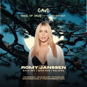 Soul of Cavo presents Romy Janssen live in Dubai – Nightlife Nightlife Shop Online at Special Price from Dubai Trades