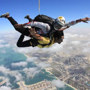 Tandem Skydive Palm Drop Dubai – Skydive Dubai Skydive Dubai Shop Online at Special Price from Dubai Trades 2