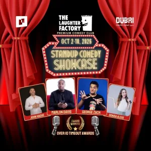Three Decades. Thousands of Comedians. One Great Night Out in Dubai – Comedy Events Comedy Events Shop Online at Special Price from Dubai Trades