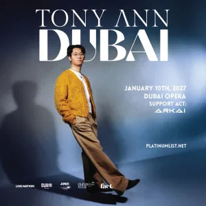 Tony Ann at Dubai Opera – Concerts Concerts Shop Online at Special Price from Dubai Trades