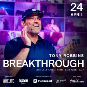Tony Robbins Breakthrough 2027 in Dubai – Conferences Conferences Shop Online at Special Price from Dubai Trades