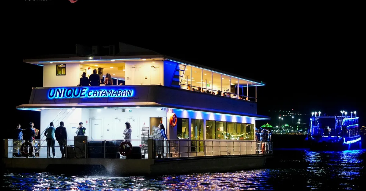 Buy Unforgettable Dinner Experience: 5 Star Catamaran Marina Dinner Cruise in Dubai | Dubai Trades Now at Special Price in DubaiTrades.com 3 Unforgettable Dinner Experience: 5 Star Catamaran Marina Dinner Cruise in Dubai | Dubai Trades Miscellaneous Shop Online at Special Price from Dubai Trades 3