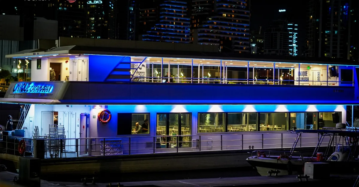 Buy Unforgettable Dinner Experience: 5 Star Catamaran Marina Dinner Cruise in Dubai | Dubai Trades Now at Special Price in DubaiTrades.com 2 Unforgettable Dinner Experience: 5 Star Catamaran Marina Dinner Cruise in Dubai | Dubai Trades Miscellaneous Shop Online at Special Price from Dubai Trades 2