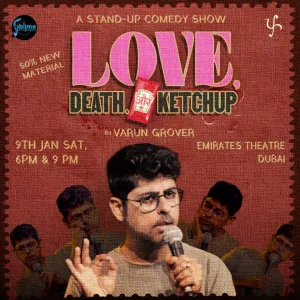 Varun Grover Live in Dubai – Comedy Events Comedy Events Shop Online at Special Price from Dubai Trades