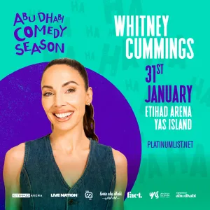 Whitney Cummings at Etihad Arena – Comedy Events Comedy Events Shop Online at Special Price from Dubai Trades